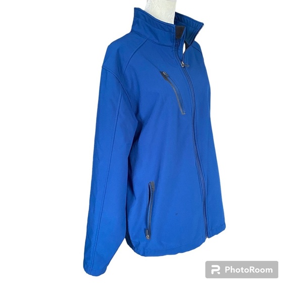 Port Authority ladies large welded soft shell jacket wind and water resistant - Picture 2 of 16